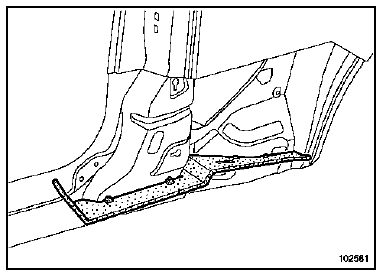 Panneau d'aile arrière