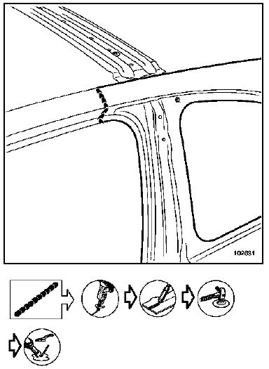 Panneau d'aile arrière