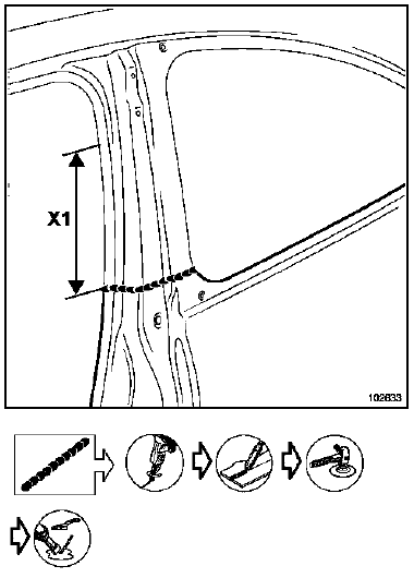 Panneau d'aile arrière